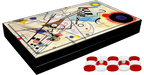 Backgammon - Kandinsky Decoupage - 