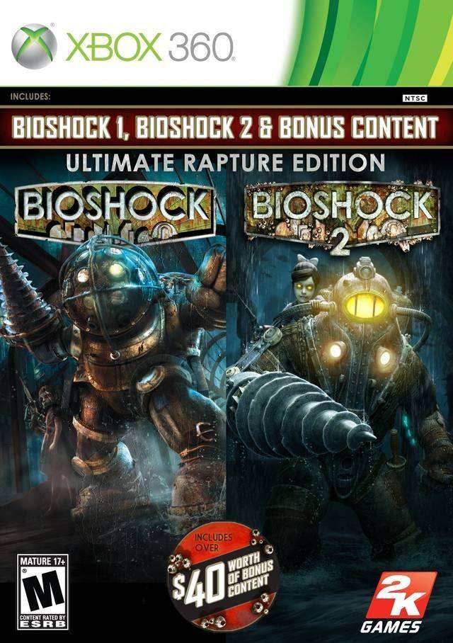 Bioshock 1+2 Ultimate Rapture Edition (Xbox 360) - Game Manual Only