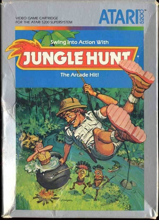 Jungle Hunt (Atari 5200) - Game Manual Only