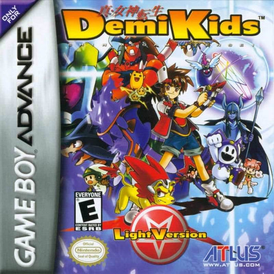 DemiKids: Light Version (Gameboy Advance) - Game Manual Only