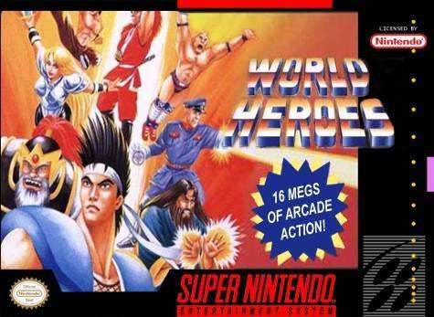 World Heroes (Super Nintendo) - Game Manual Only