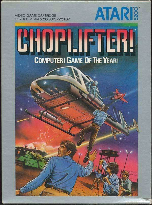 Choplifter! (Atari 5200) - Game Manual Only