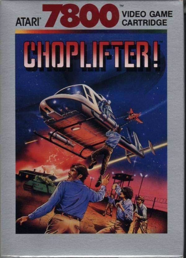 Choplifter (Atari 7800) - Game Manual Only