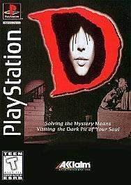 D (Playstation) - Game Manual Only