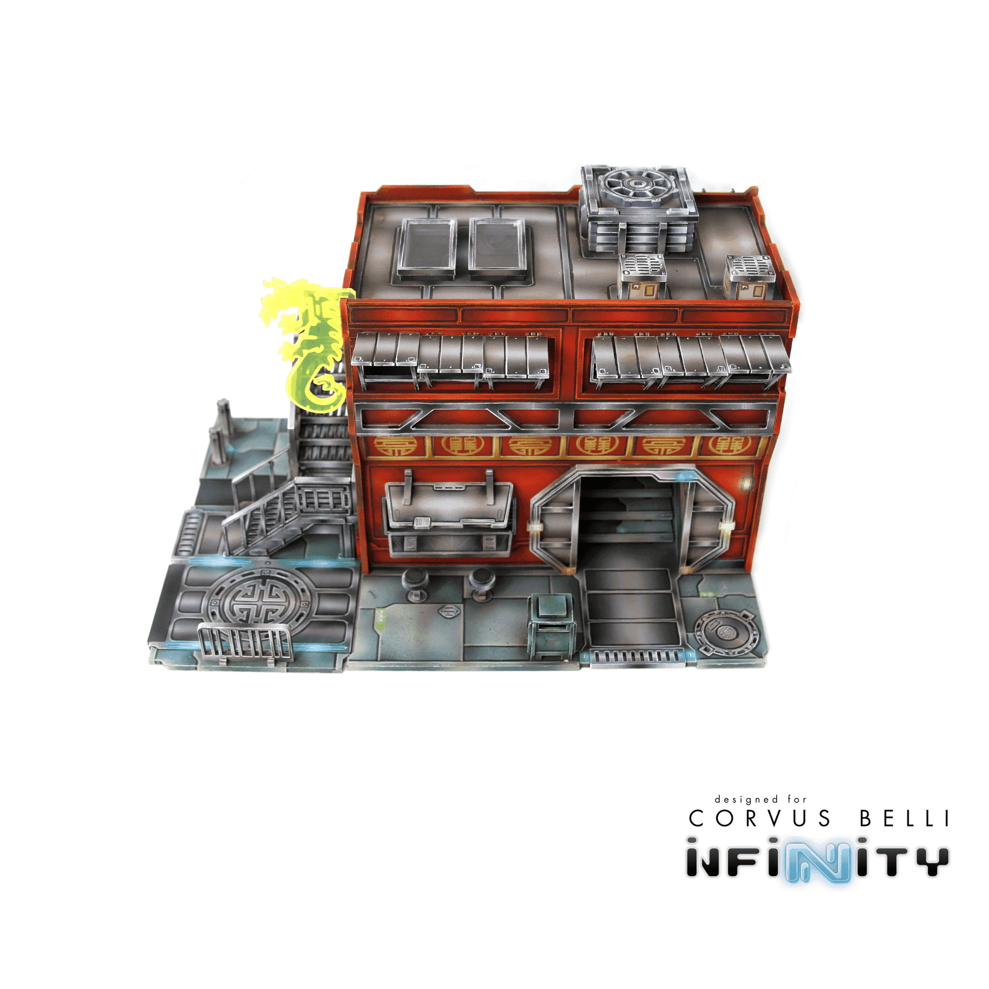 Xiguan Vendor Flat - Color Printed in Red