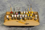 Painting Station Fully Assembled - 26mm, For Vallejo and Army Painter Style Dropper Bottles - 