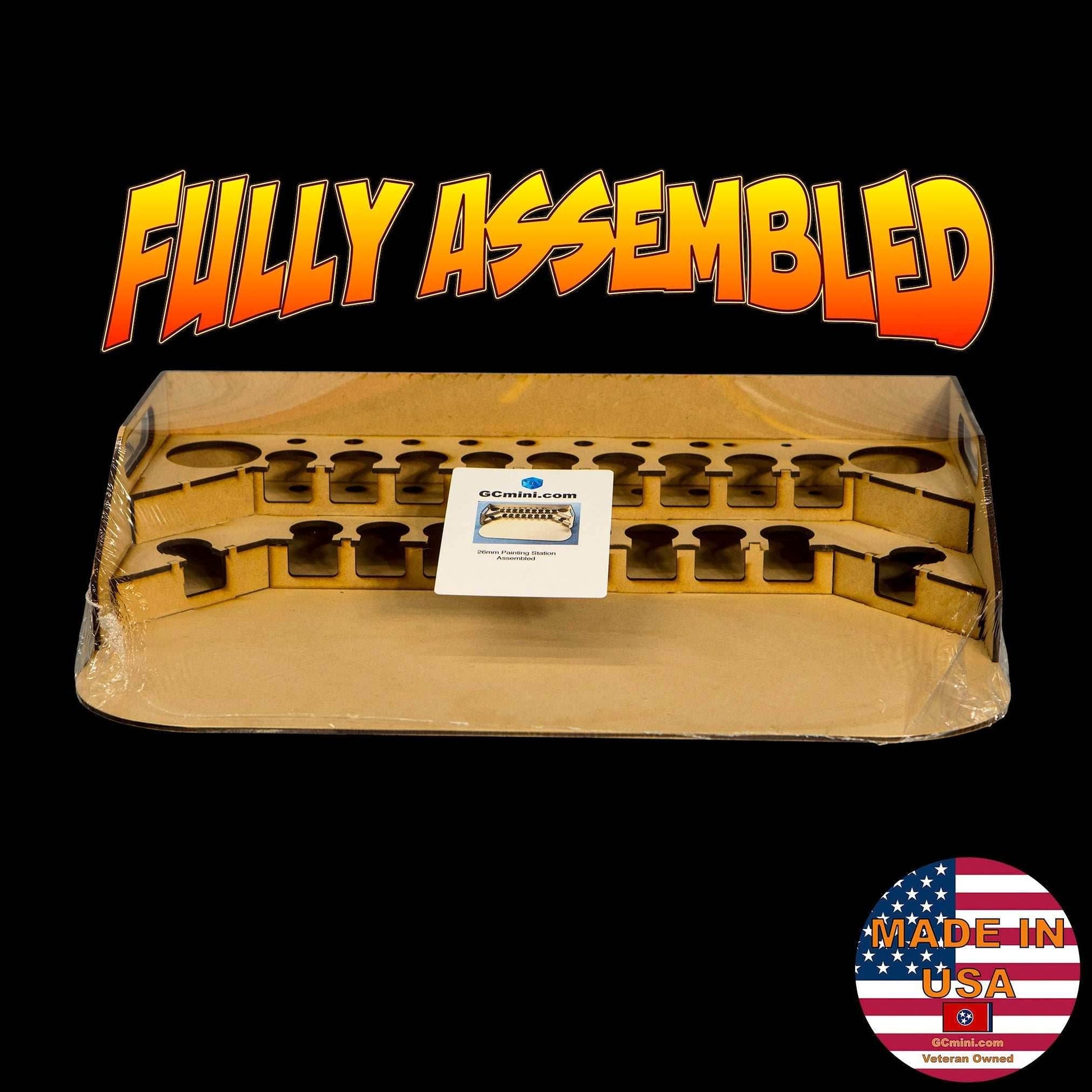 Painting Station Assembled - 31mm for ProAcryl Paints - 