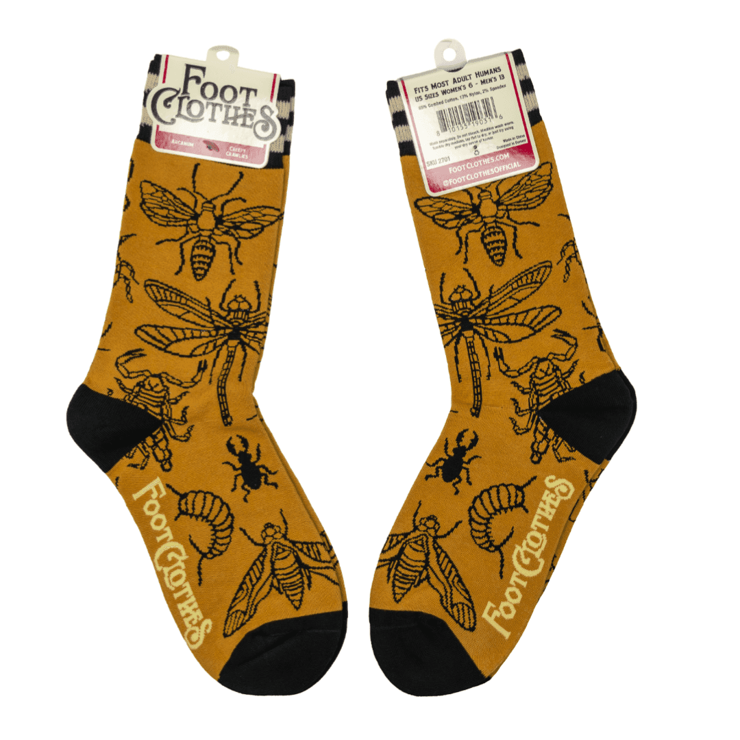 Creepy Crawlies Crew Socks - 