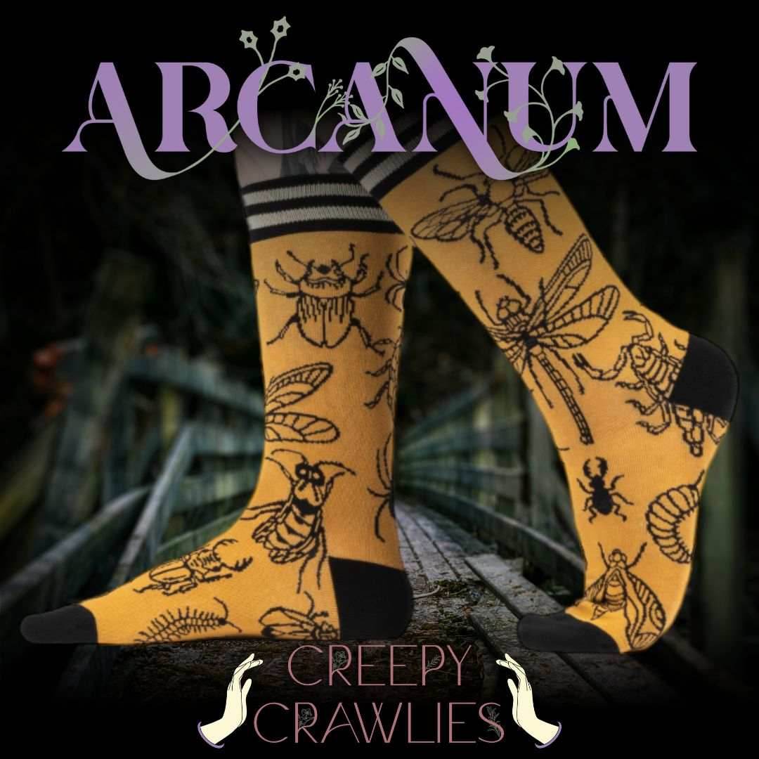 Creepy Crawlies Crew Socks - 