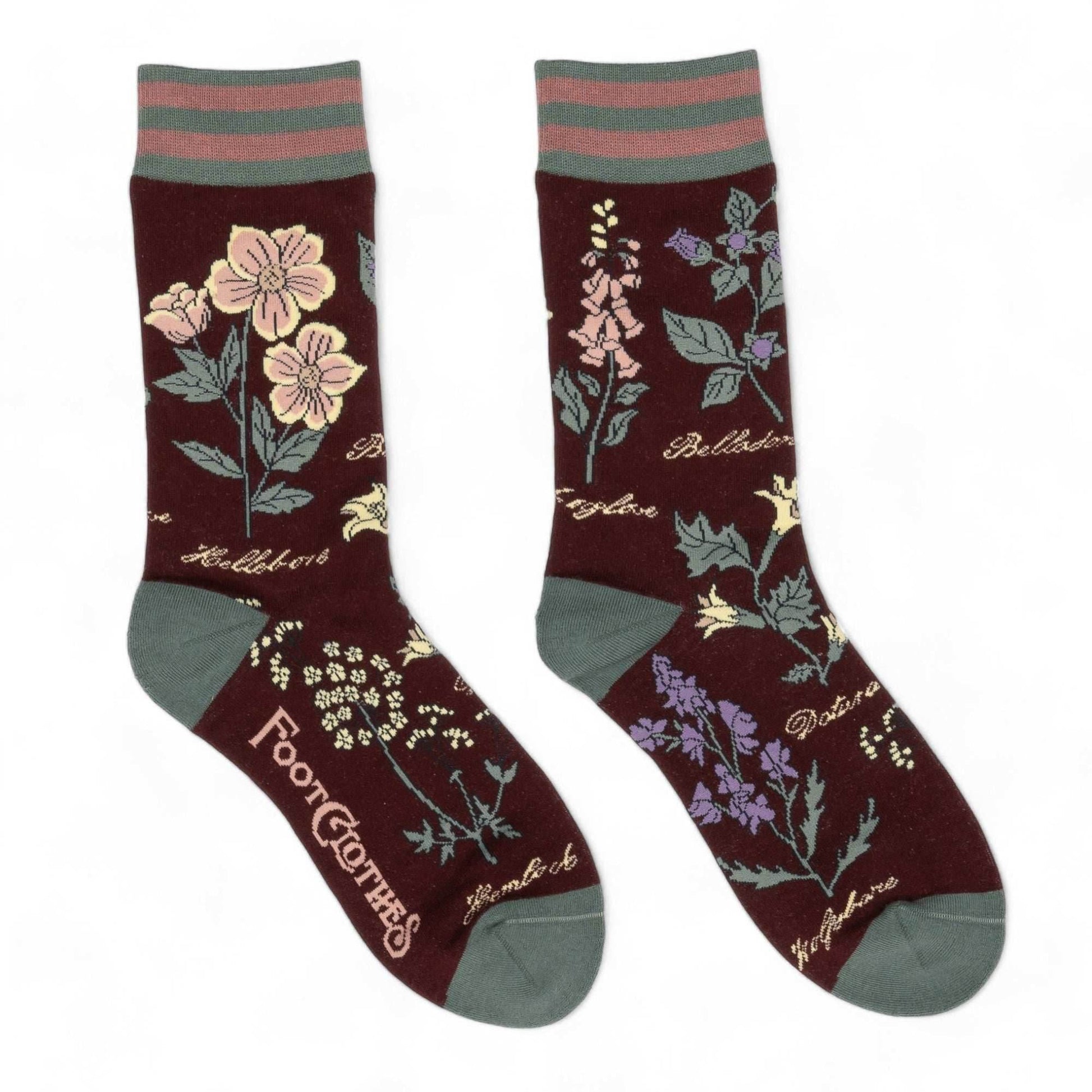 Baneful Botany Crew Socks - 