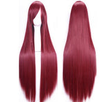 100cm Cosplay Straight Wig – Long Dyeable Party Wig | 18 Colors