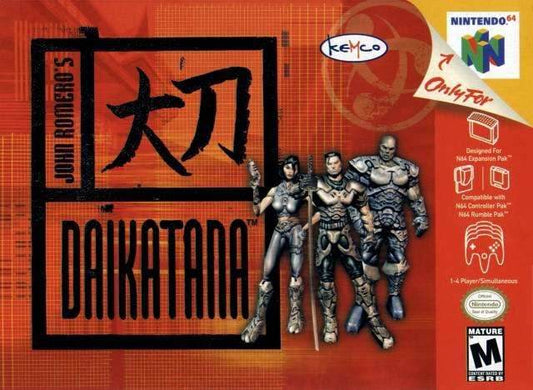 John Romero's Daikatana (Nintendo 64) - Game Manual Only