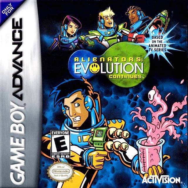 Alienators Evolution Continues (Gameboy Advance) - Game Manual Only