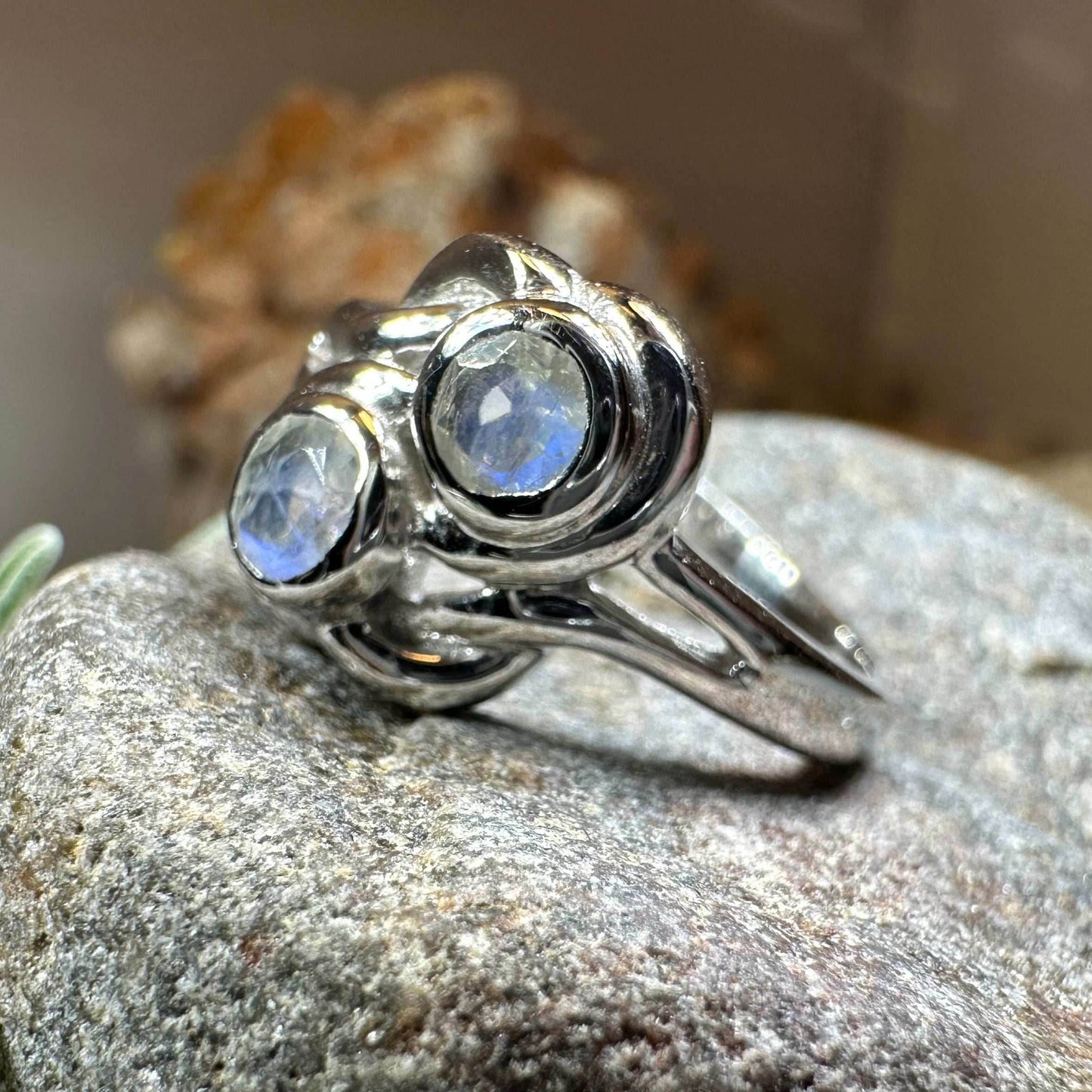 Goldevia Moonstone Ring - 6