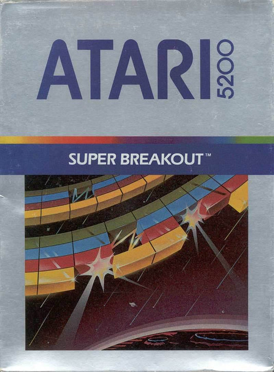 Super Breakout (Atari 5200) - Game Manual Only