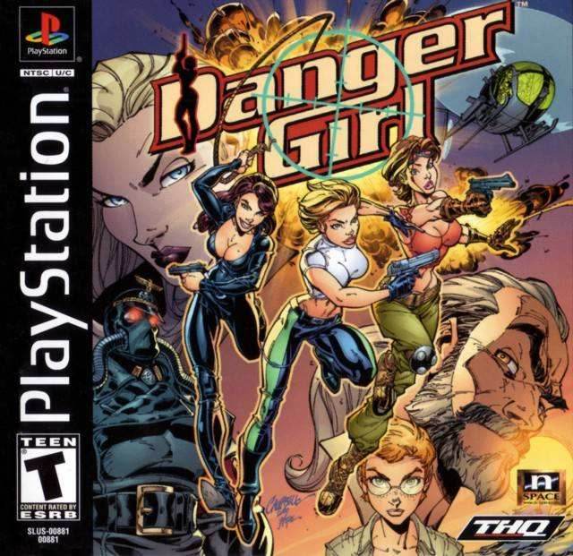 Danger Girl (Playstation) - Game Manual Only