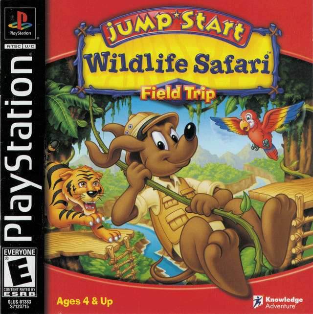 JumpStart: Wildlife Safari Field Trip (Playstation) - Game Manual Only