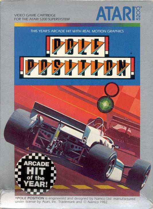 Pole Position (Atari 5200) - Game Manual Only