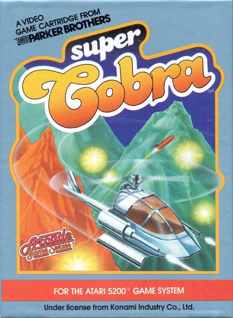 Super Cobra (Atari 5200) - Game Manual Only