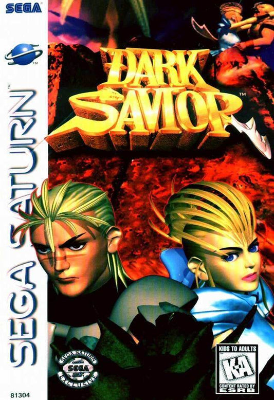 Dark Savior (Sega Saturn) - Game Manual Only