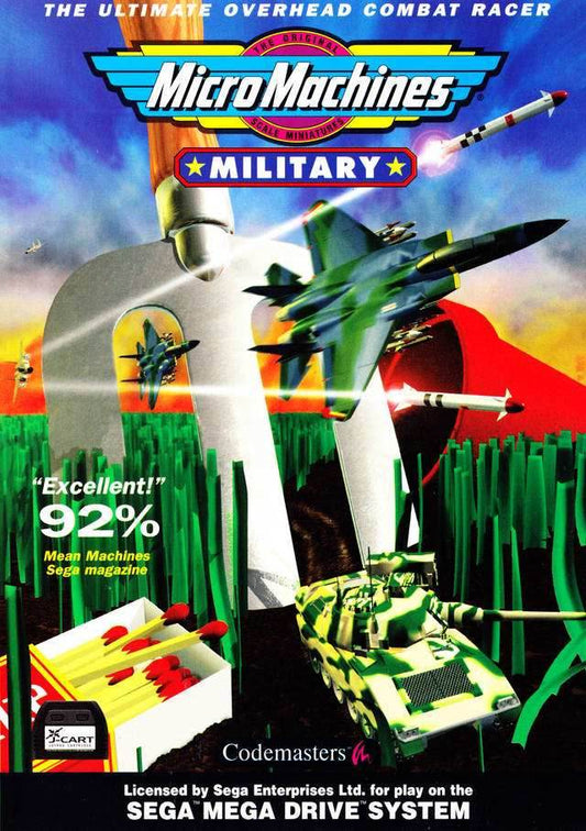 Micro Machines: Military (Sega Genesis) - Game Manual Only