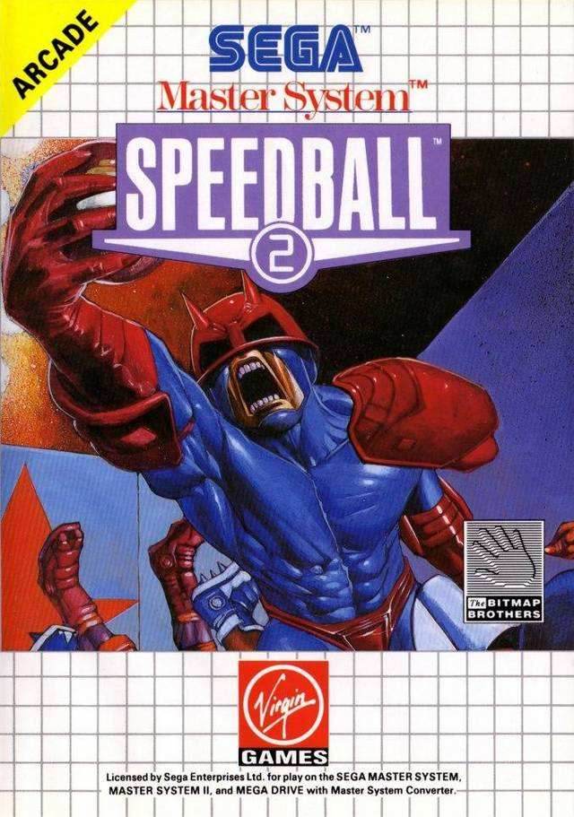 Speedball 2 (Sega Master System) - Game Manual Only