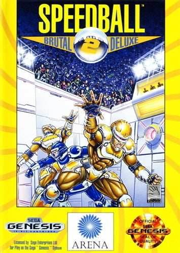 Speedball 2 (Sega Genesis) - Game Manual Only