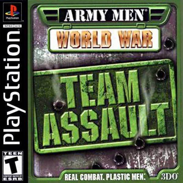 Army Men World War Team Assault (Playstation) - Game Manual Only