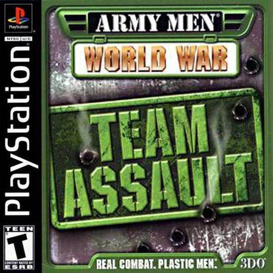 Army Men World War Team Assault (Playstation) - Game Manual Only