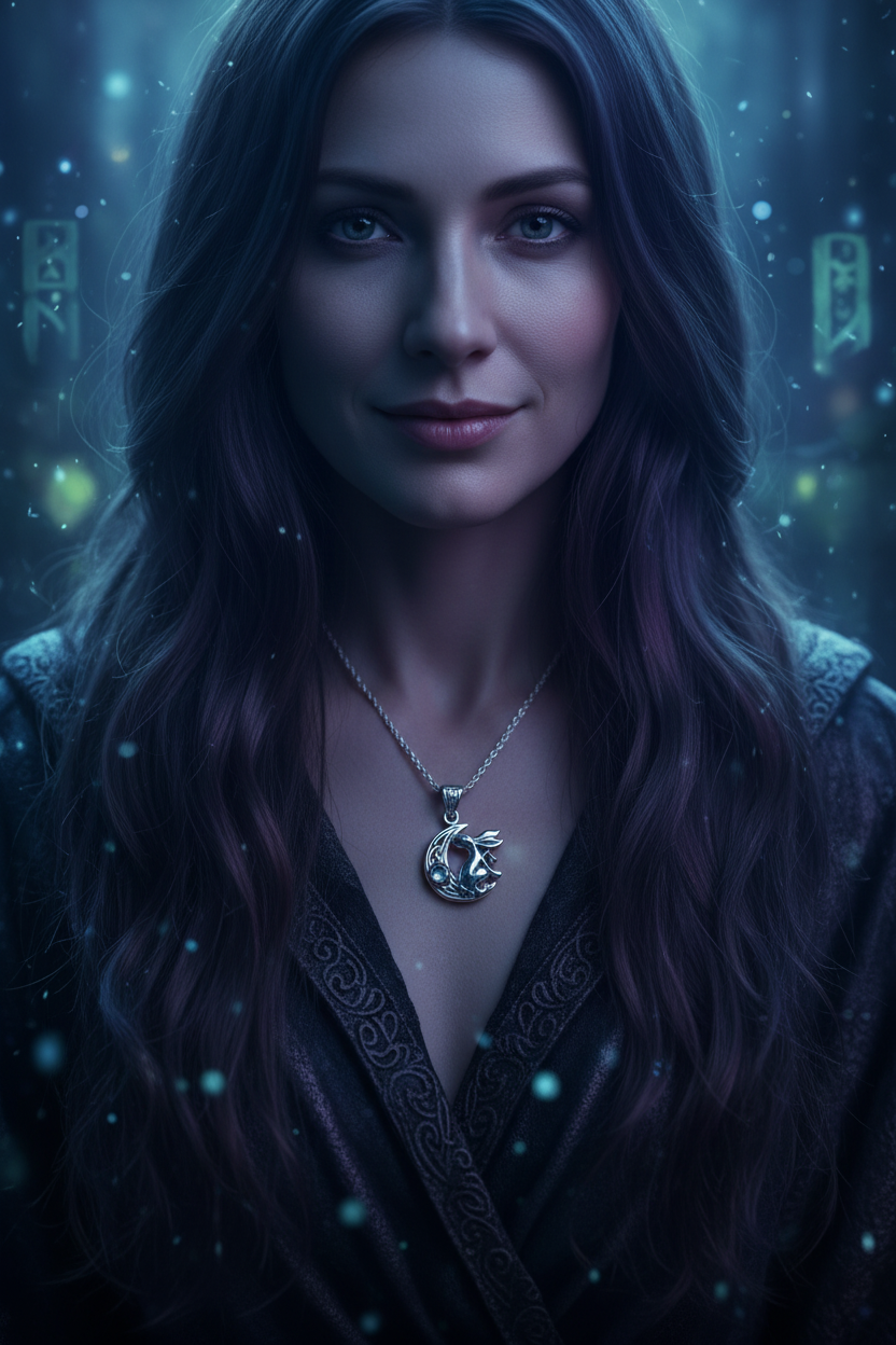 Rabbit Moon Necklace