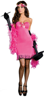 Dreamgirl Women's Sexy Quick Change Gangster and Flapper Adult Costume XL 12-14