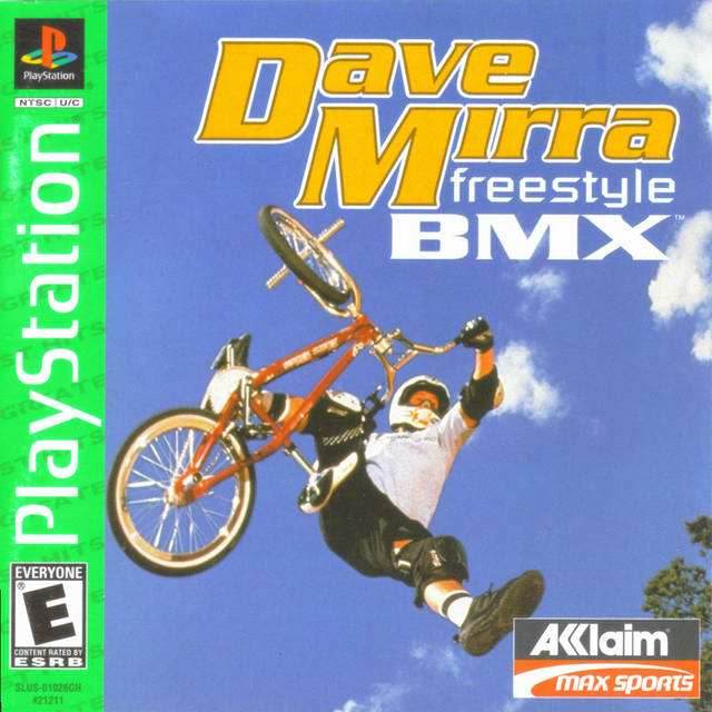 Dave Mirra Freestyle BMX (Greatest Hits) (Playstation) - Game Manual Only