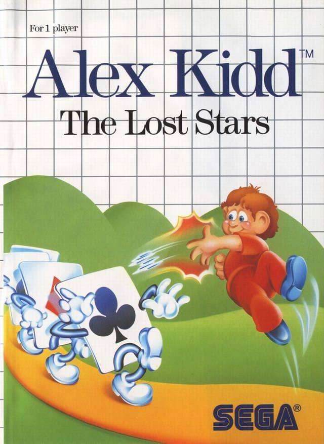 Alex Kidd the Lost Stars (Sega Master System) - Game Manual Only
