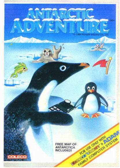 Antarctic Adventure (Colecovision) - Game Manual Only