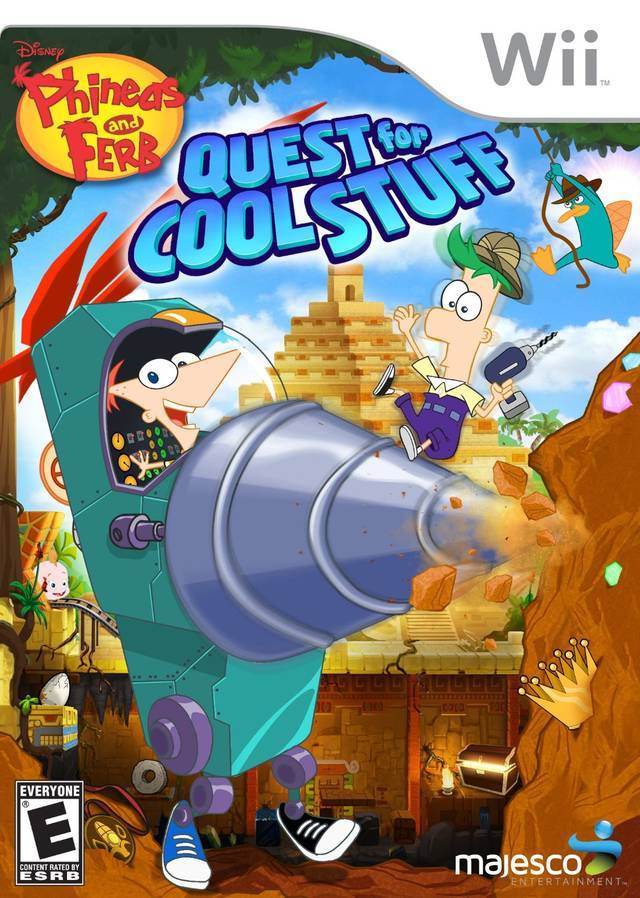Phineas and Ferb: Quest for Cool Stuff (Nintendo Wii) - Game Manual Only