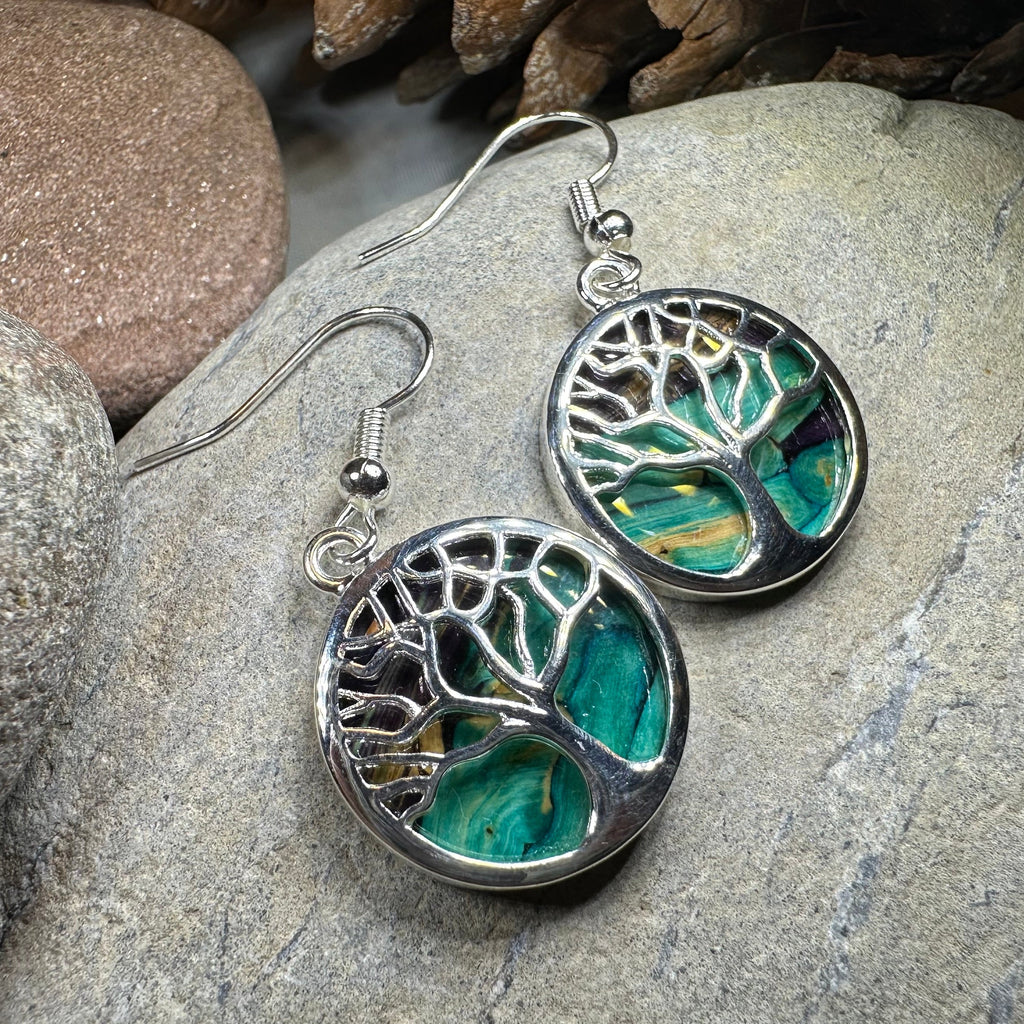 Heathergems Tree of Life Earrings