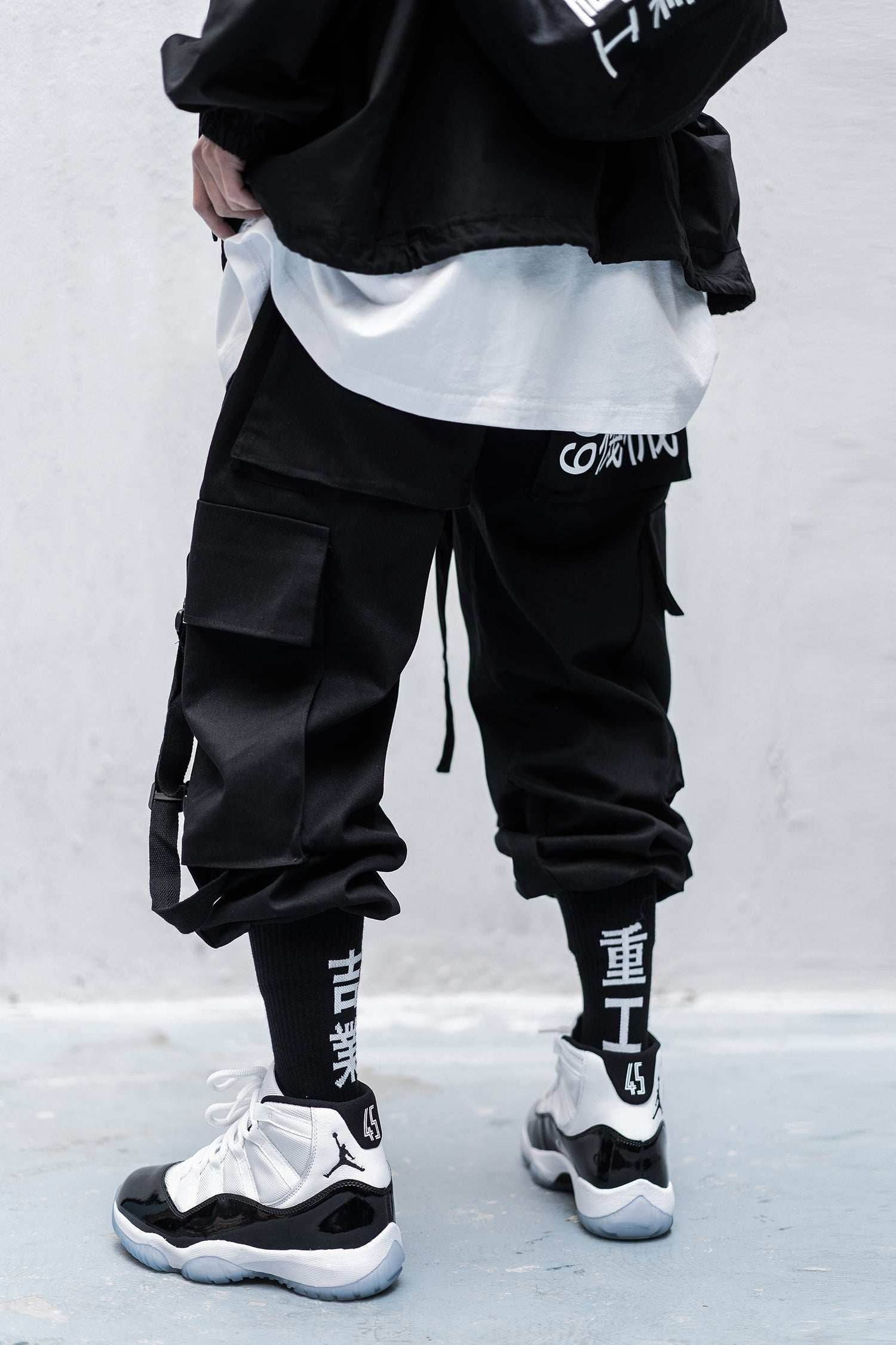 HiP5 Black 09 I-Tech Cargo Pants - S
