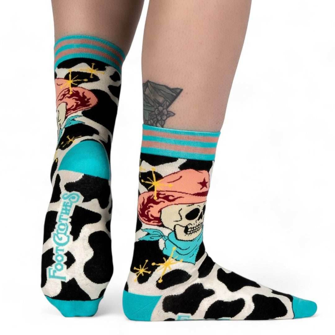 Disco Cowboy Crew Socks - 
