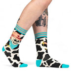 Disco Cowboy Crew Socks - 