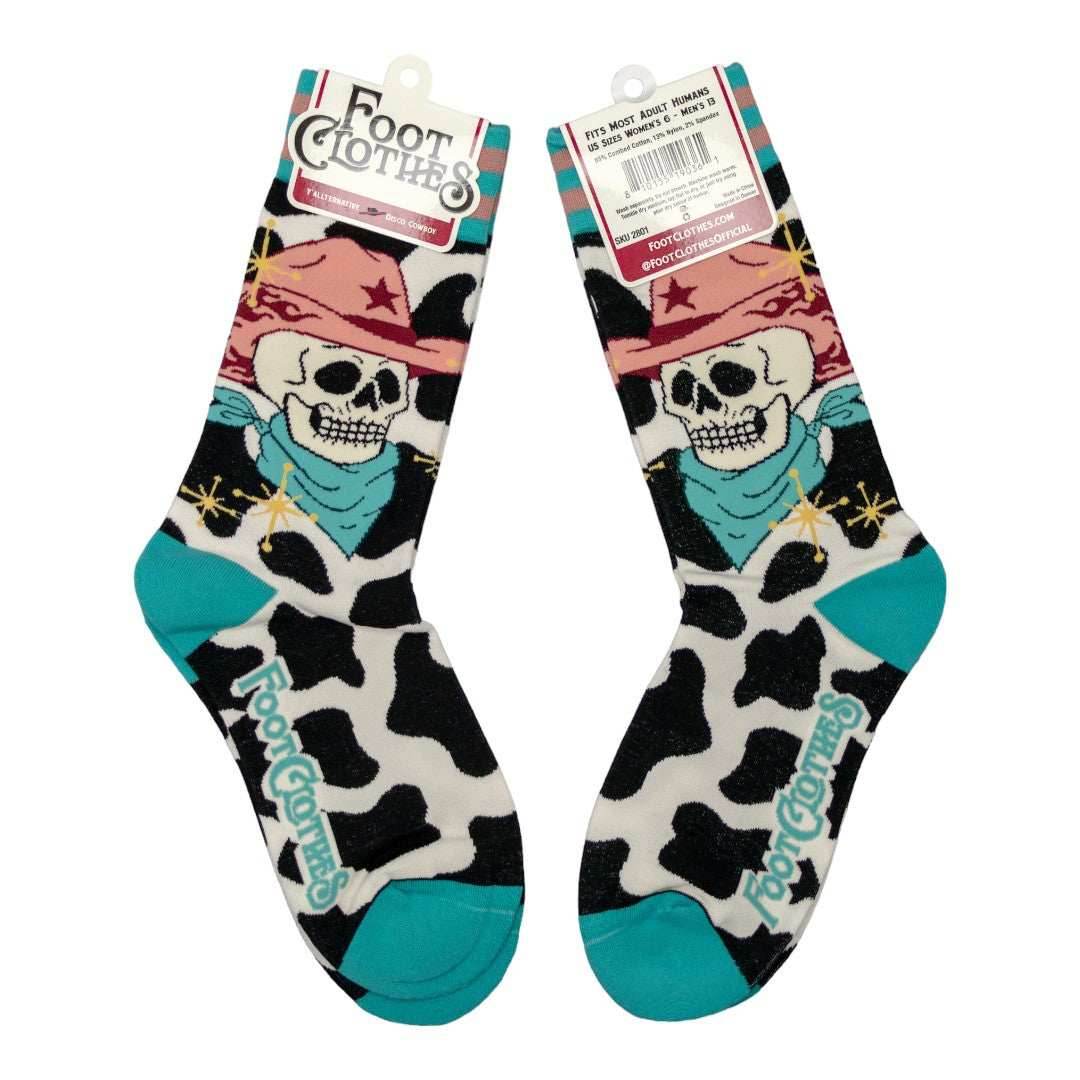 Disco Cowboy Crew Socks - 
