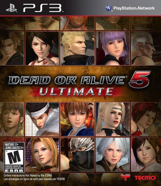 Dead or Alive 5 Ultimate (Playstation 3) - Game Manual Only