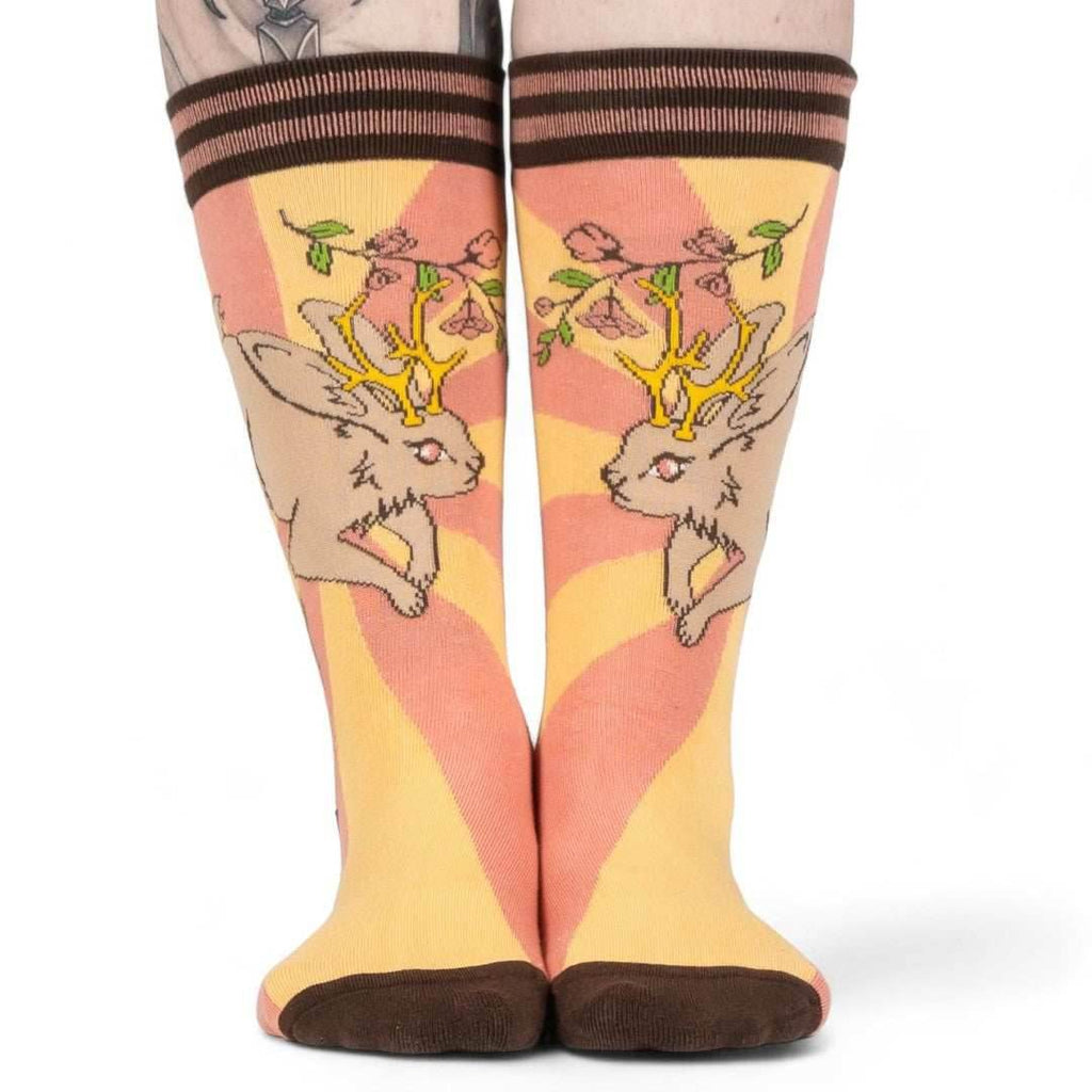 Jackalope Crew Socks - 