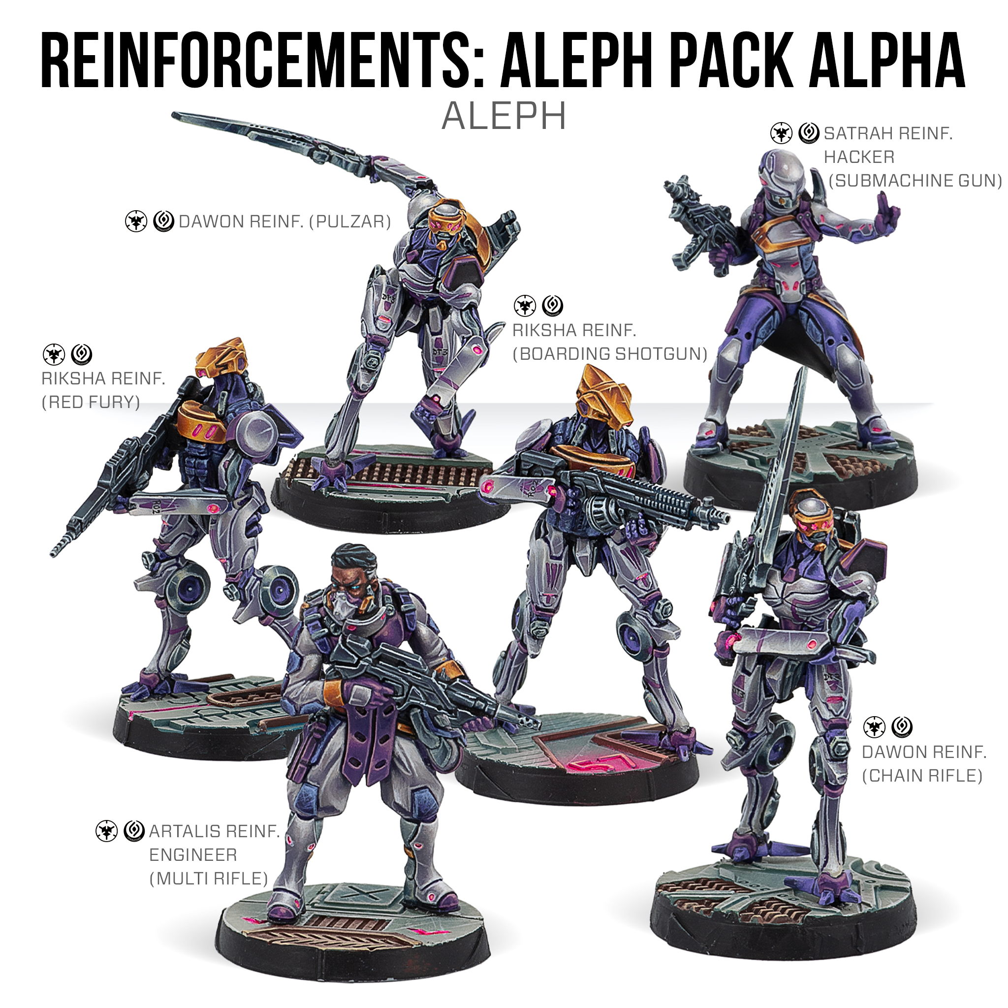 Reinforcements: ALEPH Pack Alpha