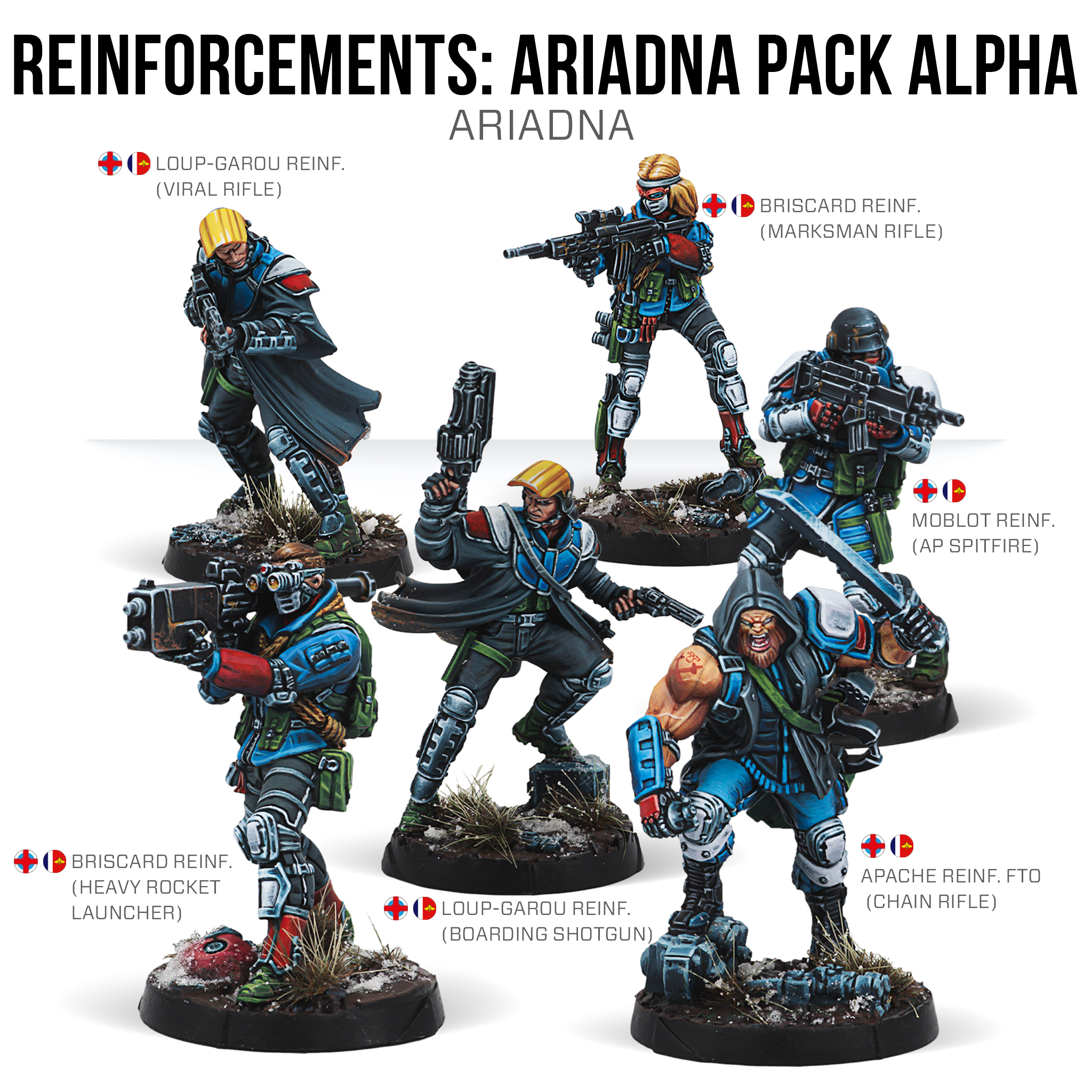Reinforcements: Ariadna Pack Alpha