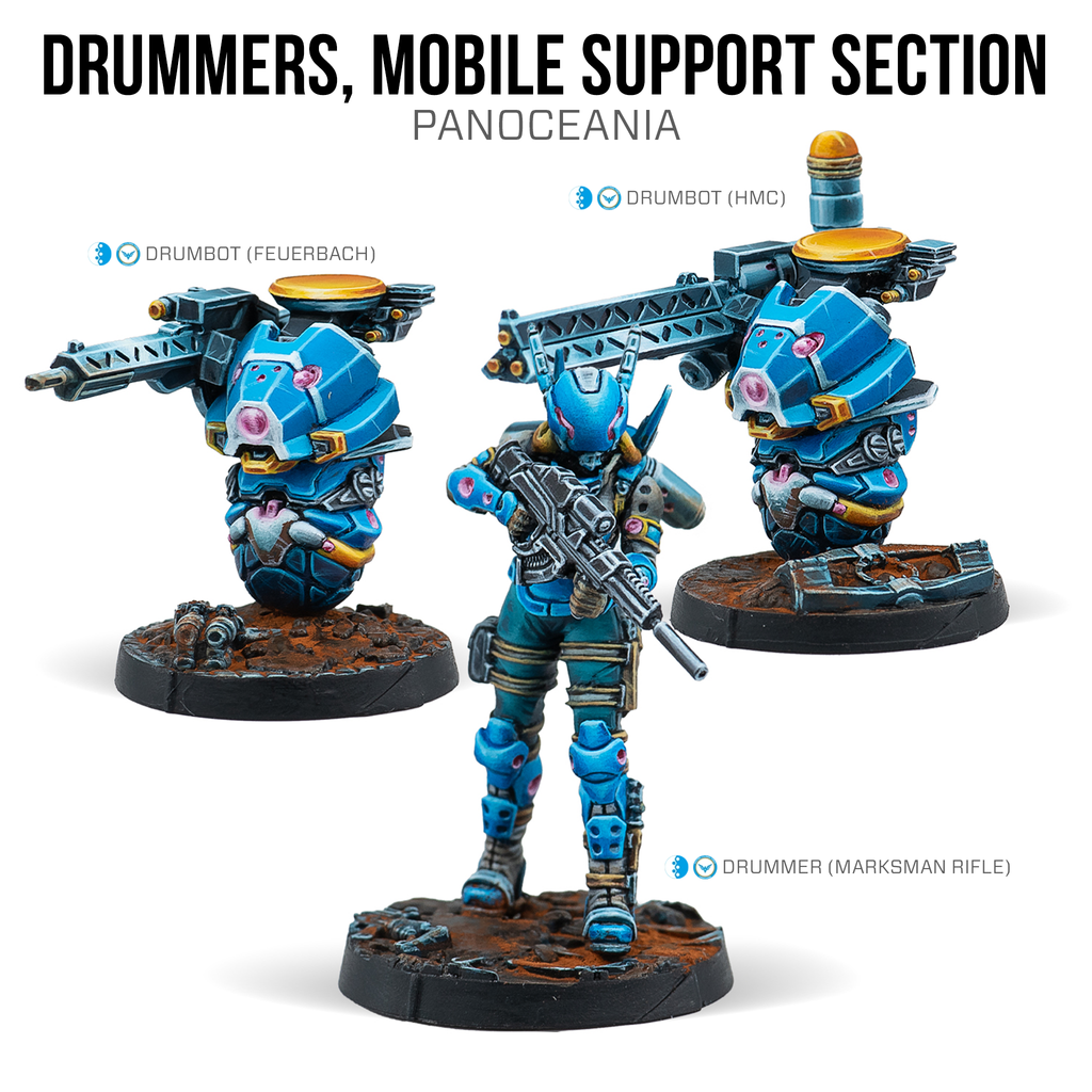 Drummers, Mobile Support Section