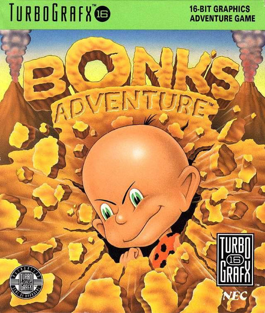 Bonk's Adventure (TurboGrafx-16) - Game Manual Only
