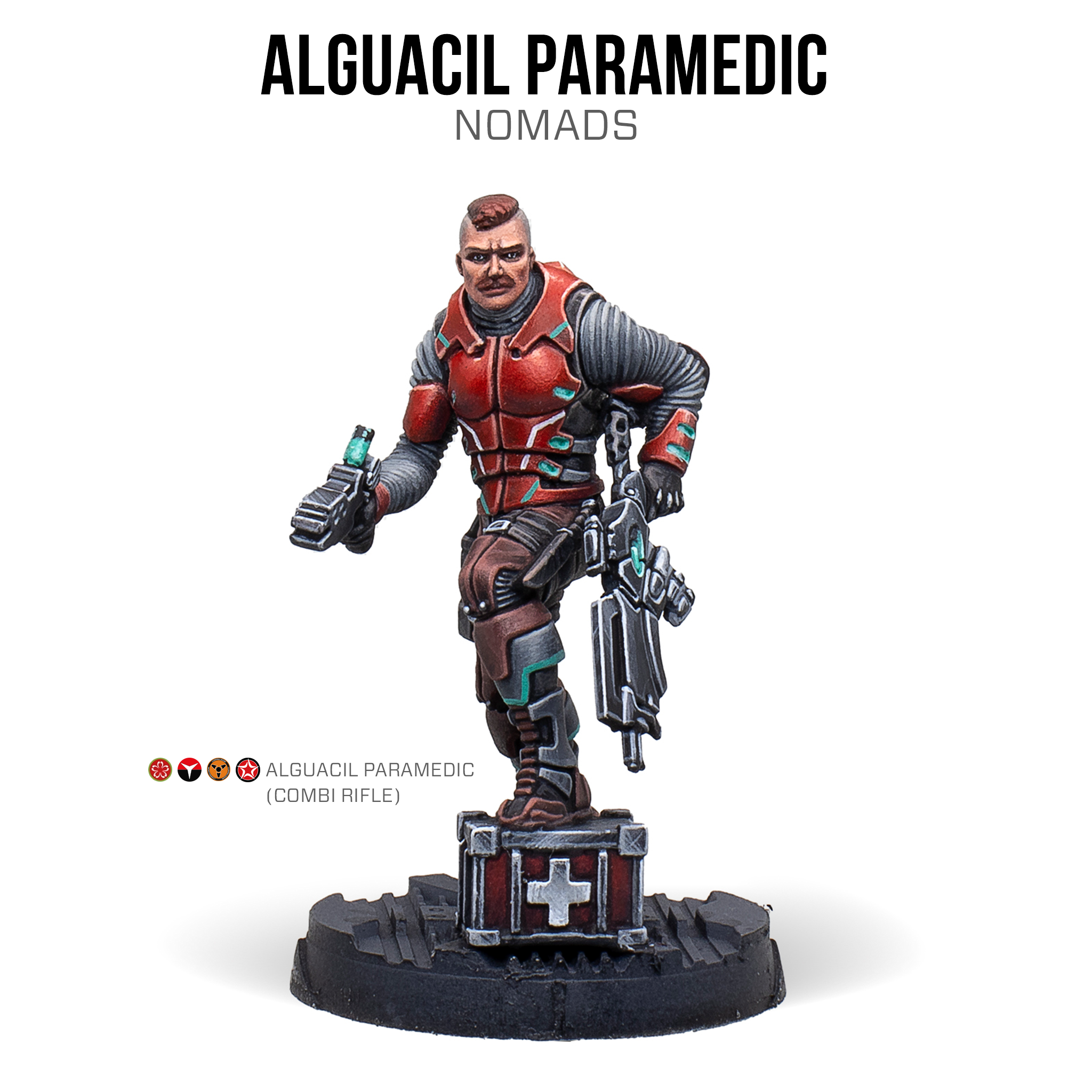 Infinity Nomads Paint Set Alguacil Paramedic Exclusive