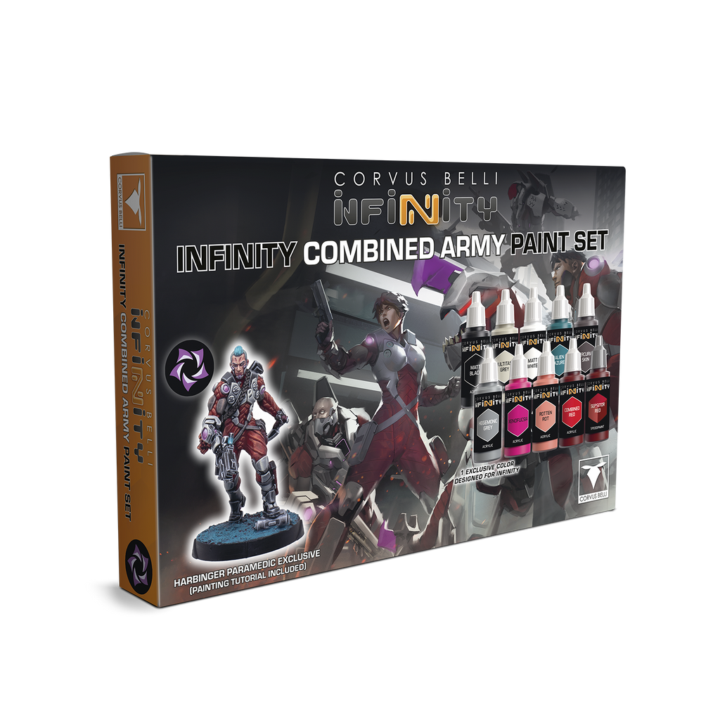 Infinity Combined Army Paint Set Harbinger Paramedic Exclusive