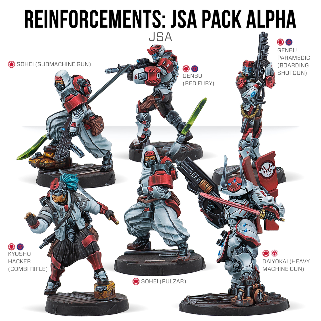 Reinforcements: JSA Pack Alpha
