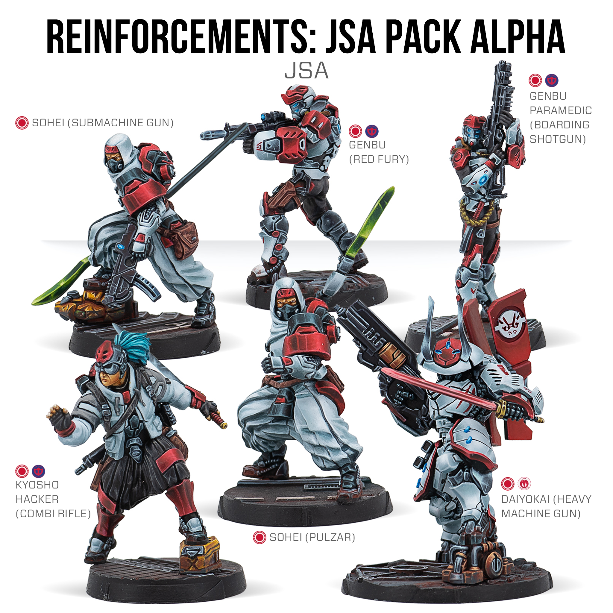Reinforcements: JSA Pack Alpha